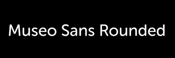 museo sans rounded font